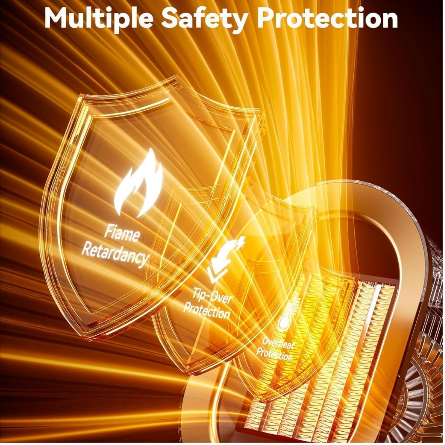 Portable Electric Air Heater 1200 W