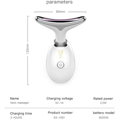 High Frequency Vibration Skin Rejuvenation Device, Face & Neck Wrinkle Remover High Frequency Vibration Skin Rejuvenation Device, Face & Neck Wrinkle Remover