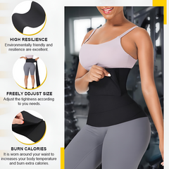 Slim Belt for Women, Belly Waist Wrap Slimming Belt
