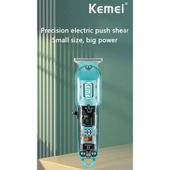 Kemei KM-1133 Transparent Body Professional Hair Clipper for Men
