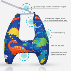 Car Seat Travel Sleeping Pillow for Head Neck & Body Support Car Seat Travel Sleeping Pillow for Head Neck & Body Support