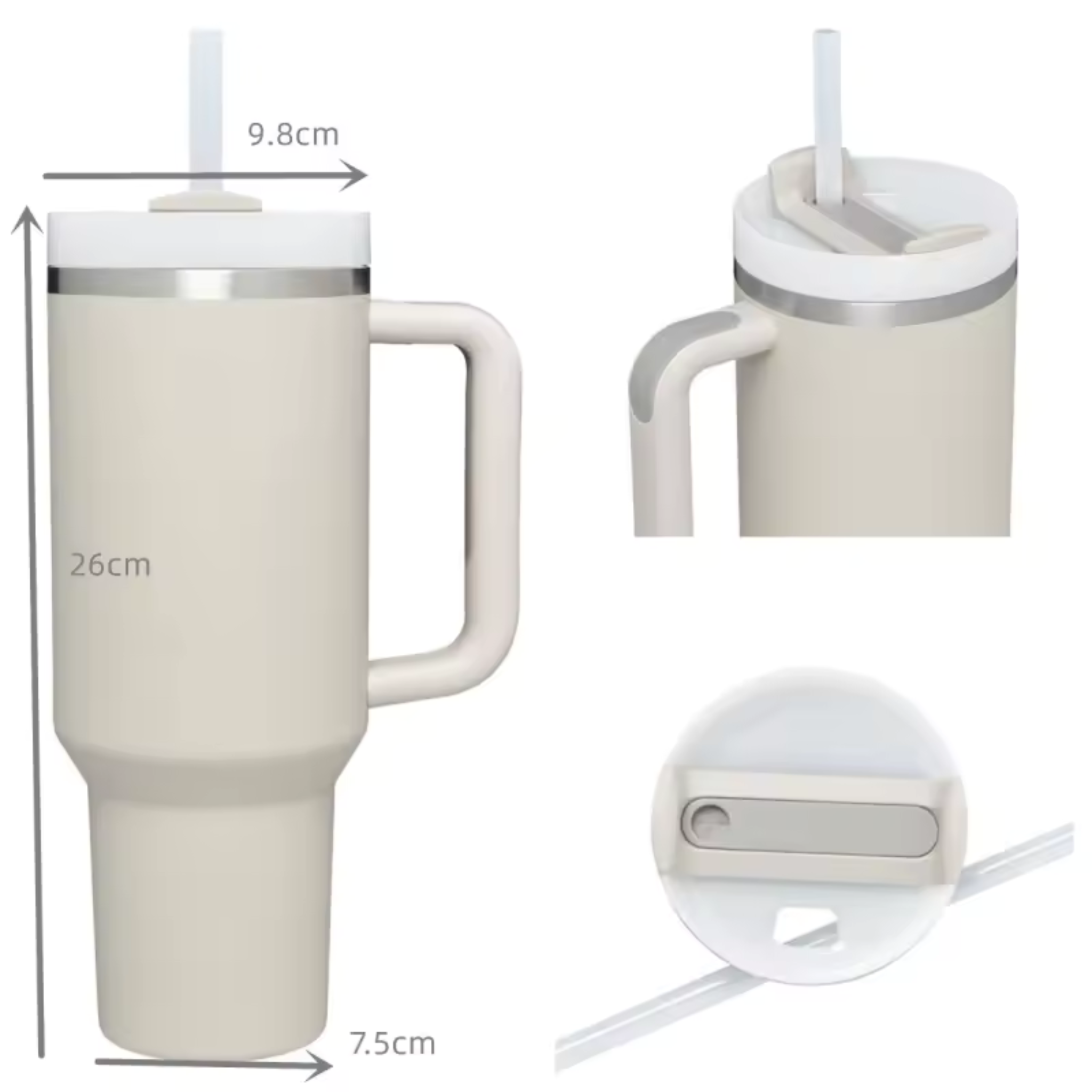 Double Wall Vacuum Tumbler Mug 40oz / 1200ML