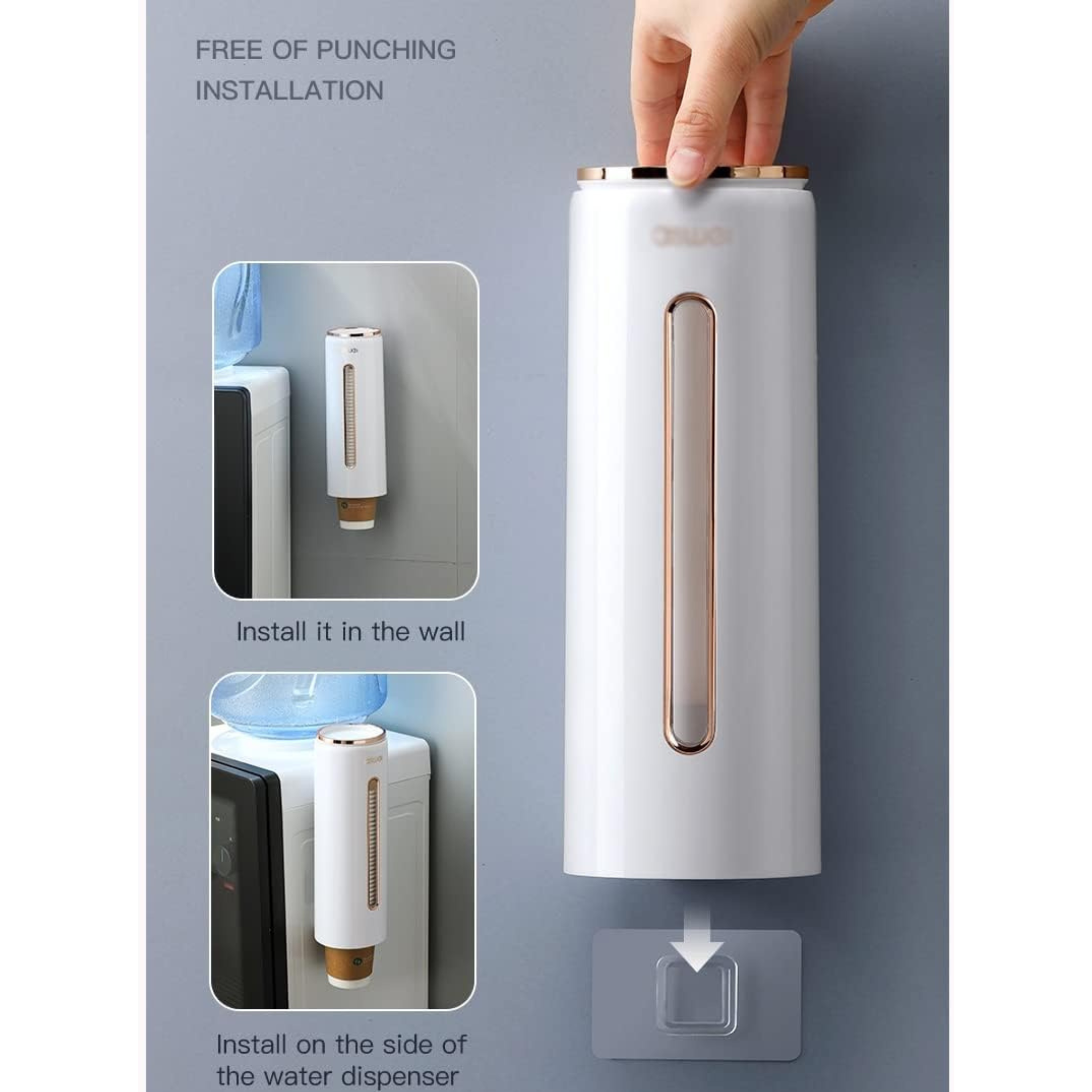 Wall Mounted Automatic Paper Cup Dispenser
