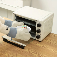 Thick Silicone Non-slip Heat Resistant Hand Glove for Microwave Oven (1 Piece)