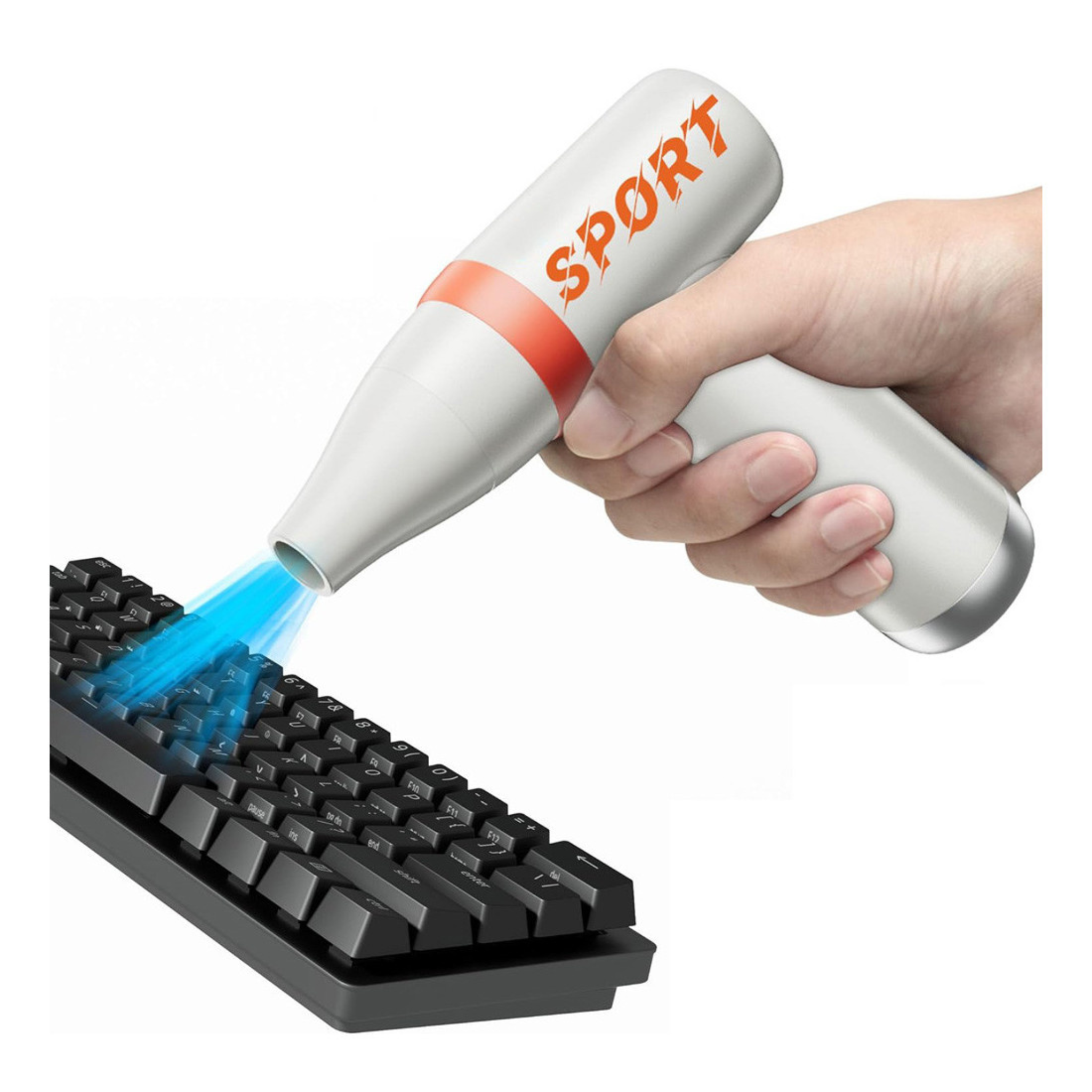 One Touch High Speed Mini Fan - Air Dryer, Portable Air Blower