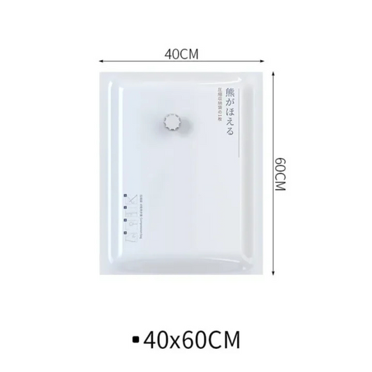 Vacuum Storage Bags for Clothes - Plastic Sealer Compression Bags 40 x 60 cm