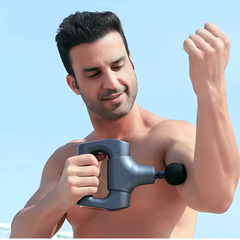 Muscle Massage Gun With Belt For Body, Back Neck, Waist Deep Tissue Massager Vibration Muscle Relaxation