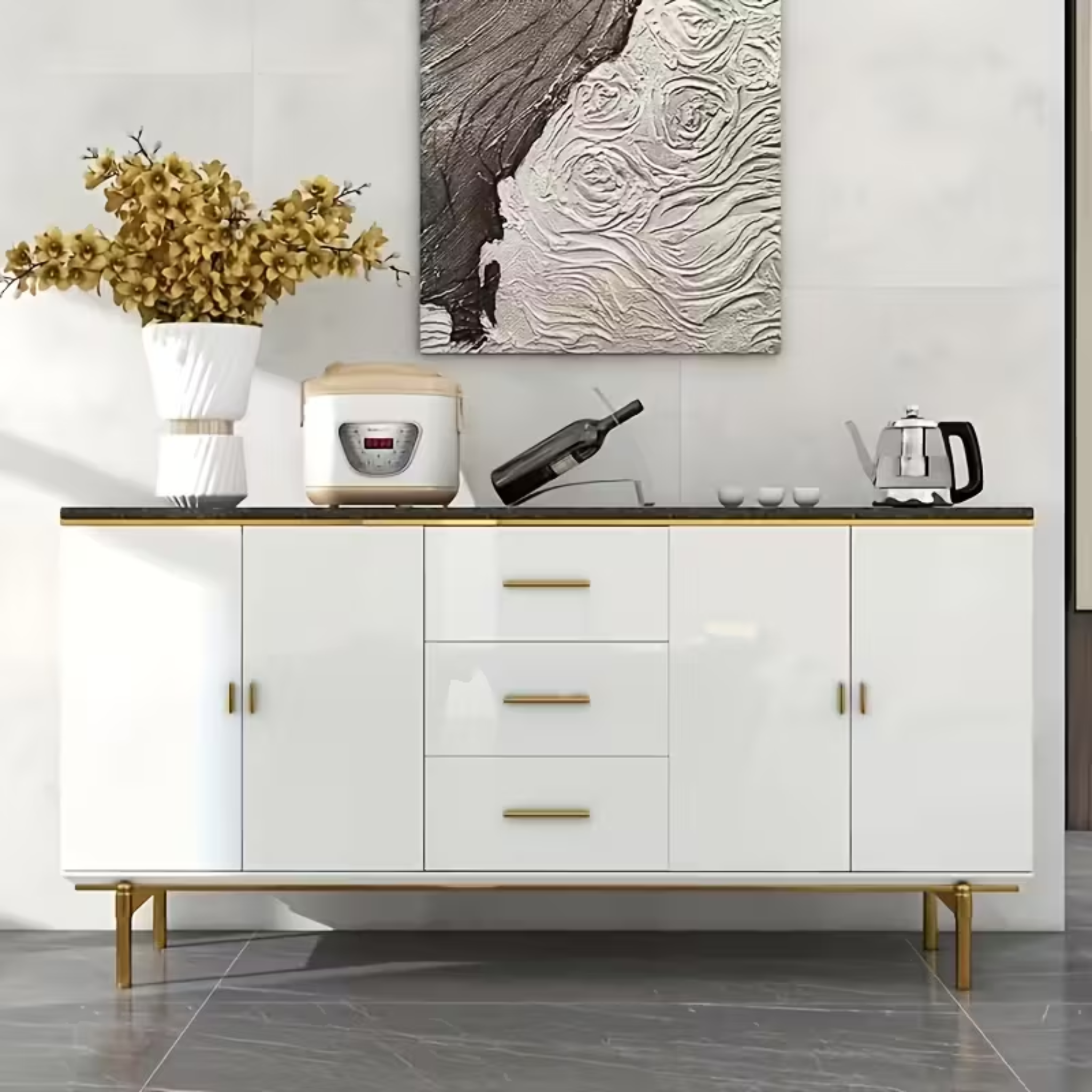 Self Adhesive Waterproof Plain White Wallpaper for Home Decor