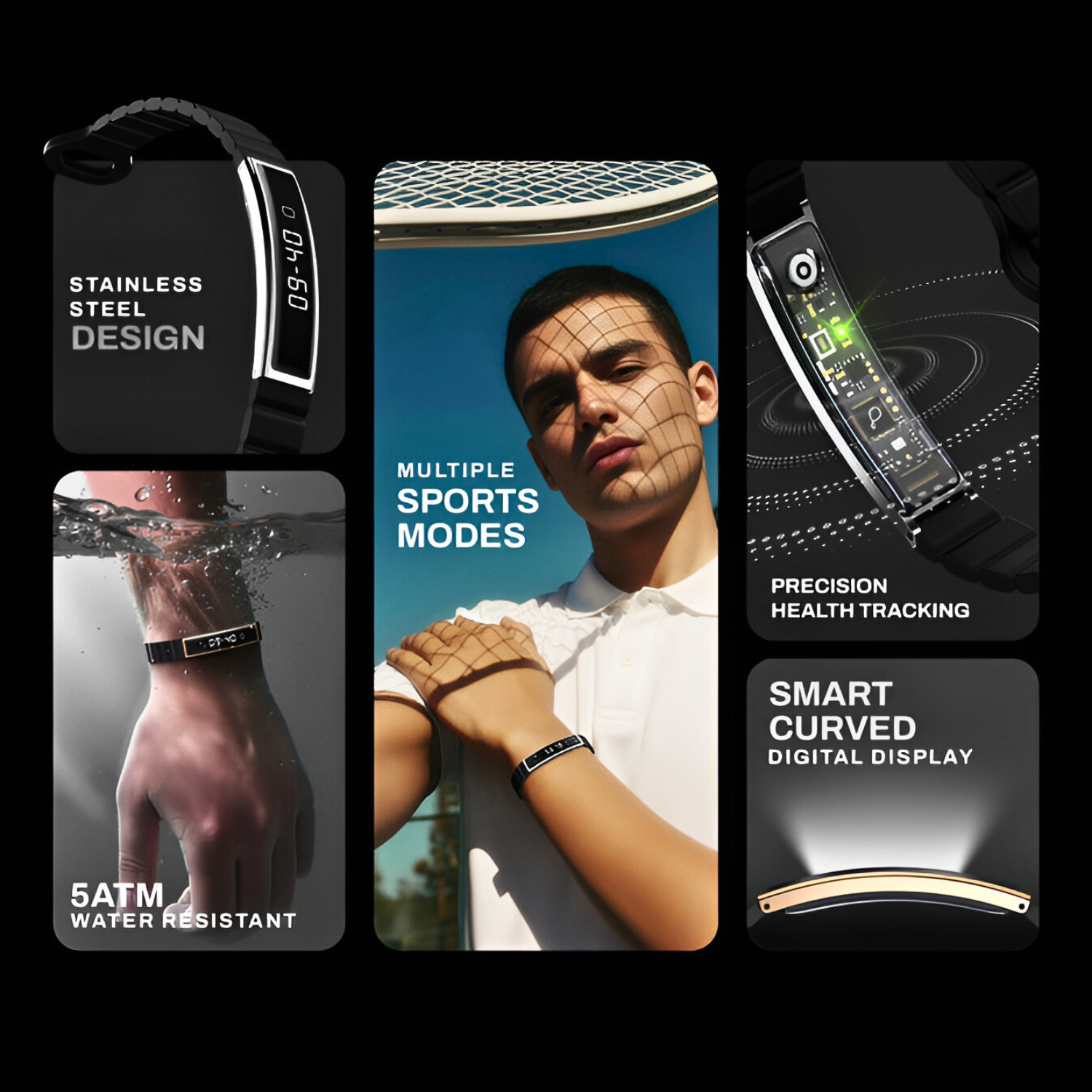 Smart Bracelet with iOS and Android App - WHOOP Alternative for Gifting