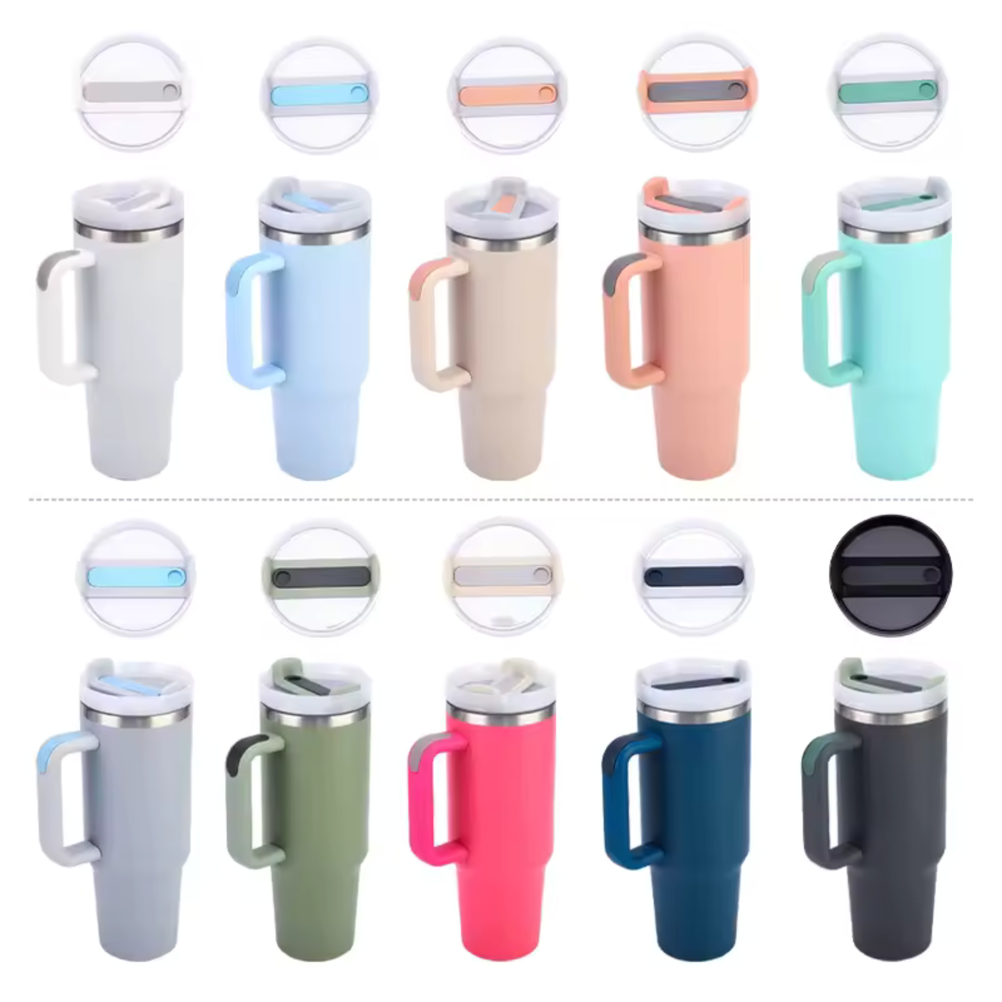 Double Wall Vacuum Tumbler Mug 40oz / 1200ML