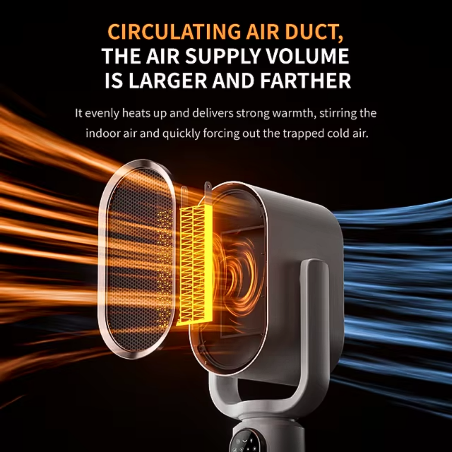 DGS N6 Dual Mode Vertical Fan Heater