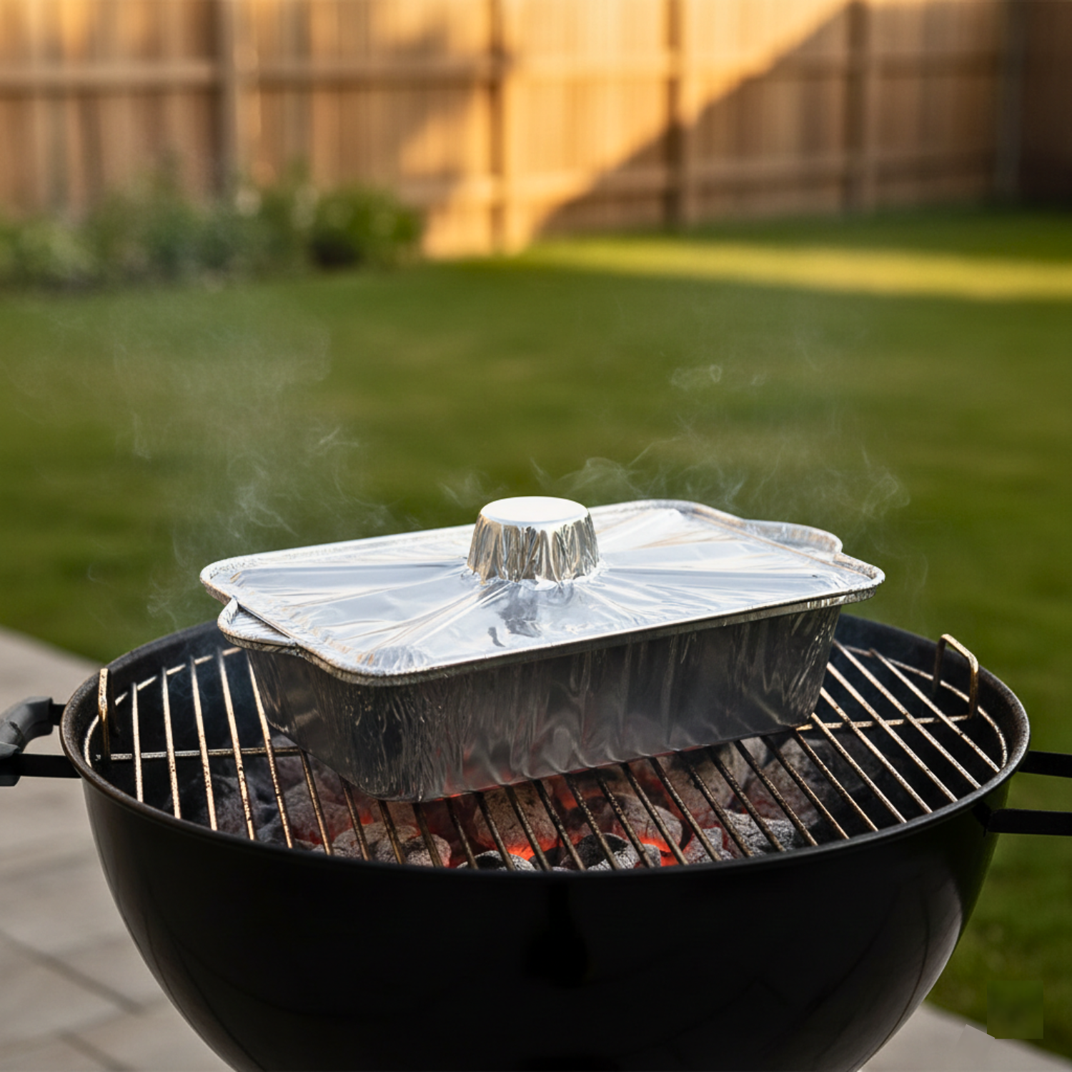 Square Shaped Food Packaging Container Aluminium Foil Pot with Lid