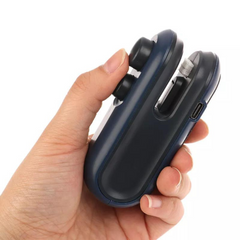 ماكينة غلق وإغلاق الأكياس البلاستيكية الصغيرة مع قاطعة وشاحن USB