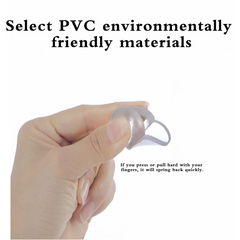 Transparent Silicone Table and Furniture Corner Protectors for Baby Safety (Pack of 4 Pieces)