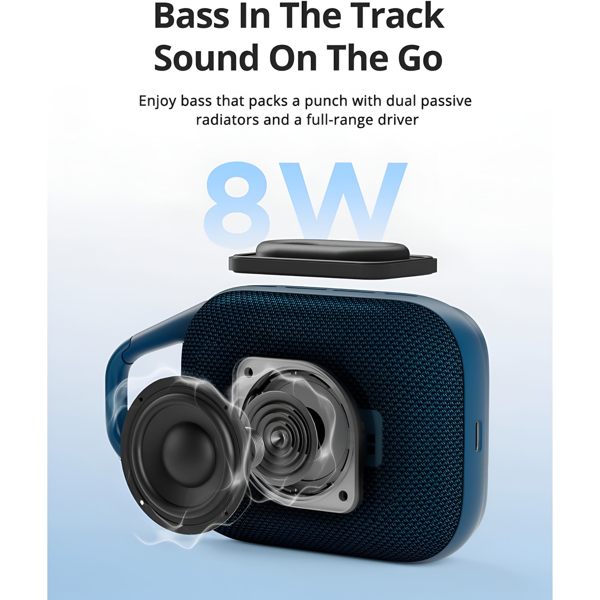 Tronsmart Mirtune H1 Portable Outdoor Speaker with Clip