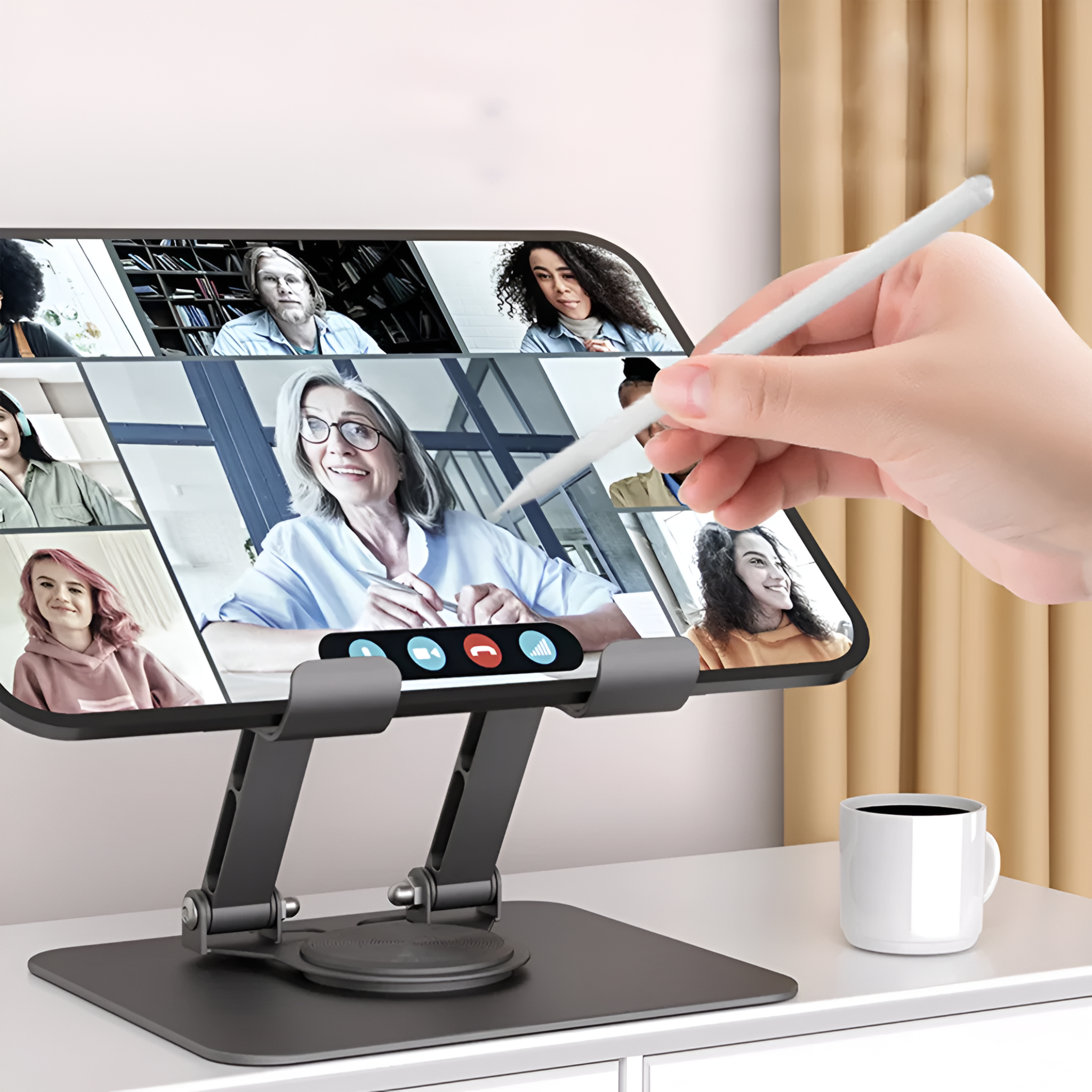360° Rotating Adjustable Desktop Tablet Holder Stand