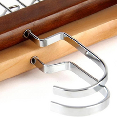 8 Hooks Nonslip Wooden Clothes Hanger for Shawl, Tie, Bra, Belt, Cap and Scarf