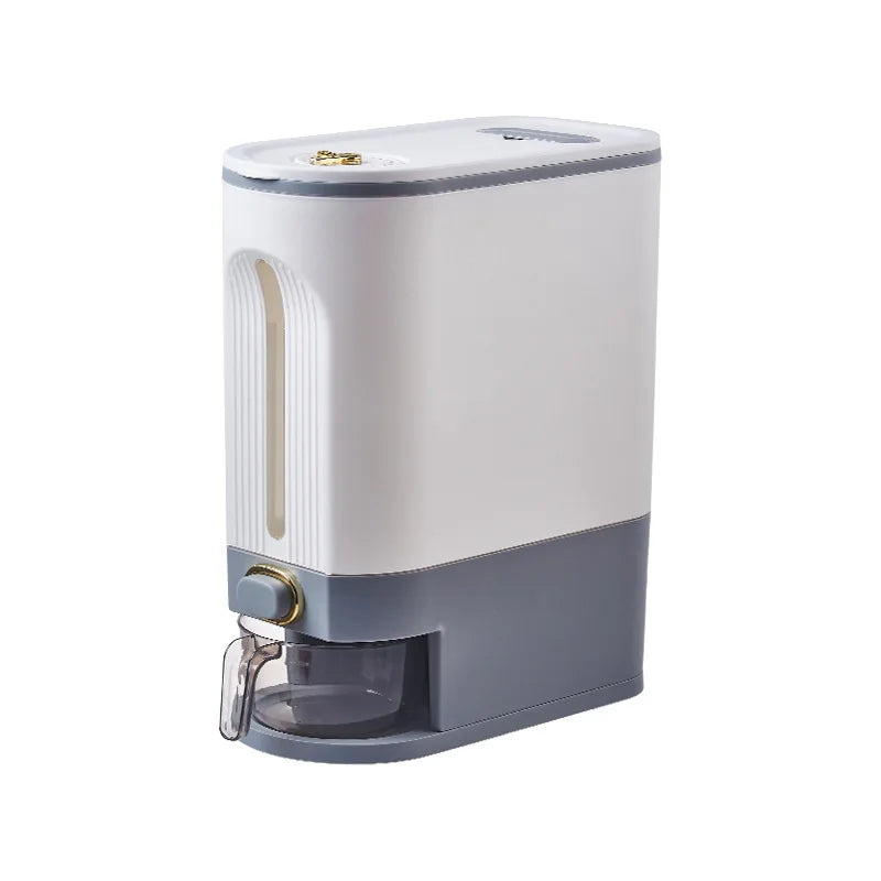 9 Kg Rice Dispenser - Large Capacity Air-tight Grains Storage