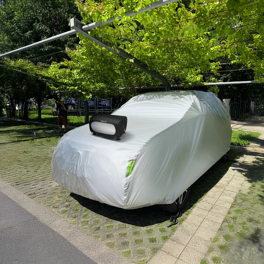 Green Lion Auto Car Cover with Remote Control