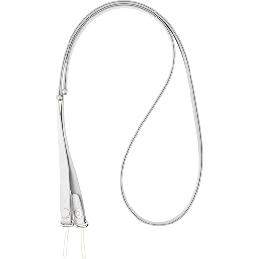 Green Lion Flexi Strap Adjustable Crossbody Nylon Lanyard Grey