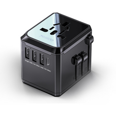 Yesido MC24 20W 3 USB + Type-C Ports Universal Travel Adapter