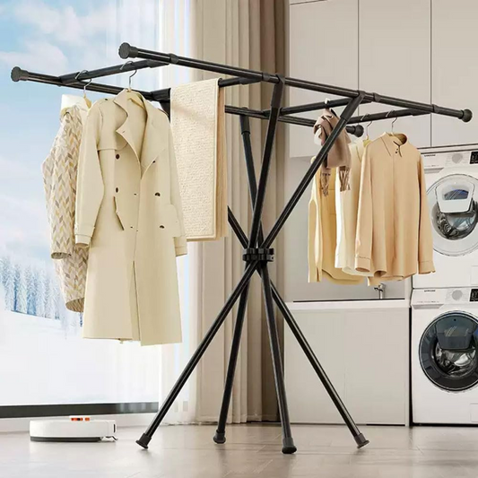 Collapsible Clothes Airer, Folding Clothes Drying Rack
