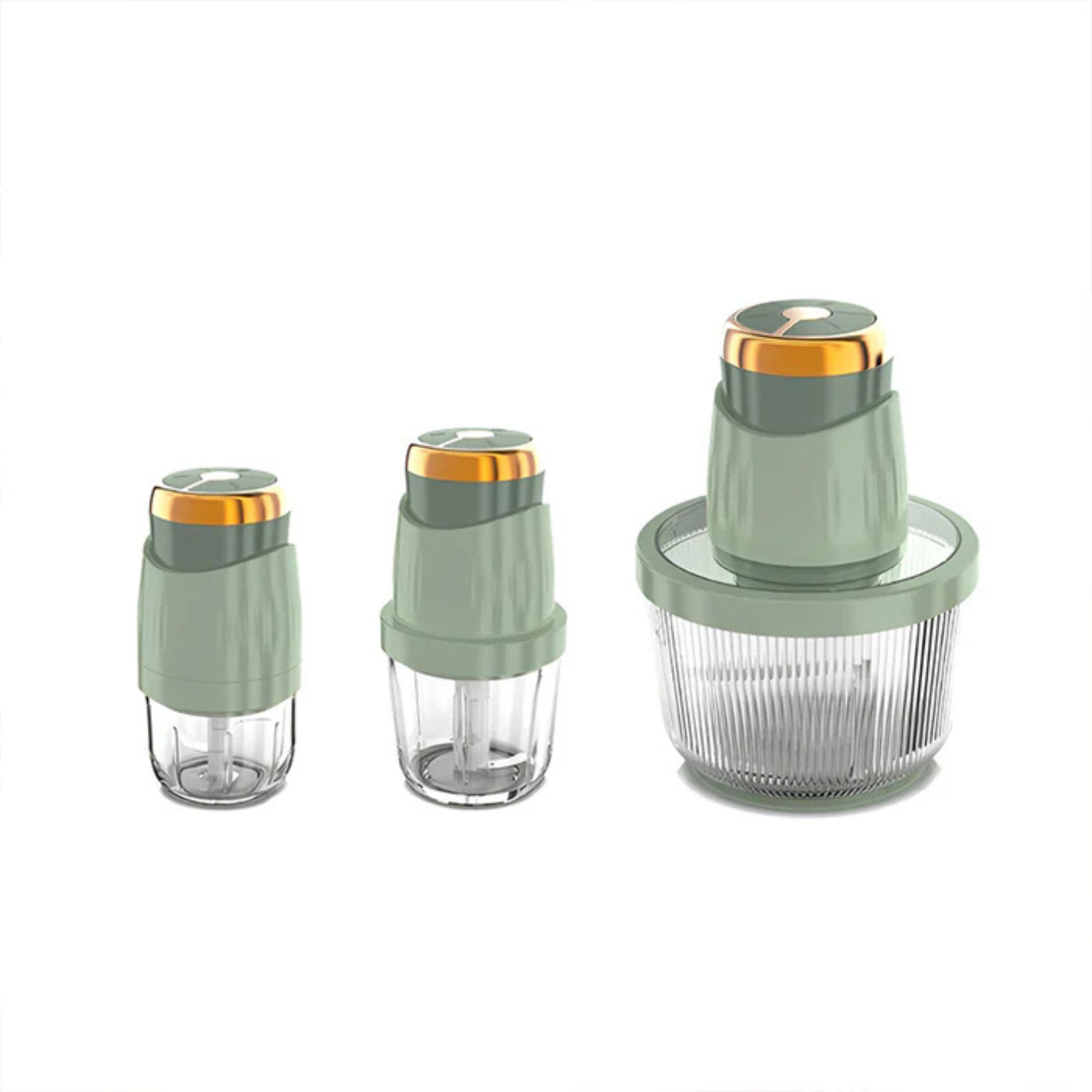 3 IN 1 Portable Electric Food Chopper Set