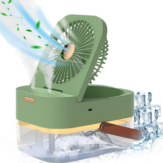 3 Speed Desk Air Cooler Fan with Dual Mist Spray