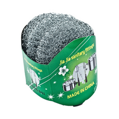 Stainless Steel Scrubber for Utensils & Dishes Cleaning, Metal Wire Sponge for Kitchen (Pack of 3 Pieces)