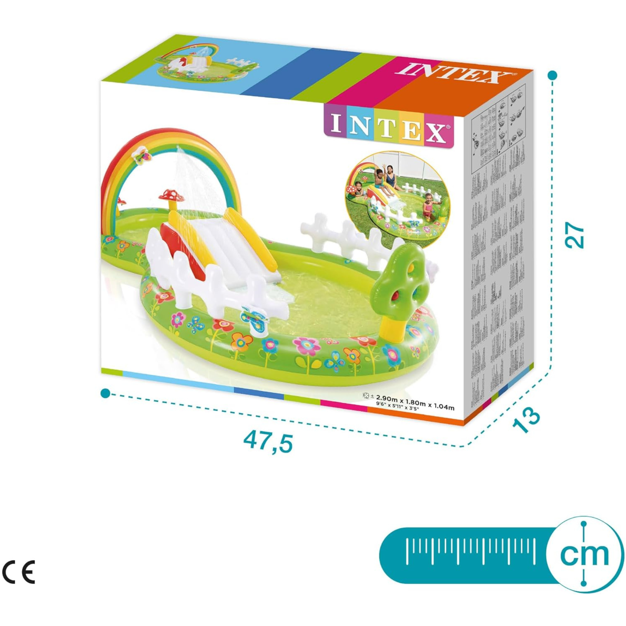 Intex Garden Play Center Pool 290 x 180 x 104 cm