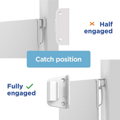 Retractable Wide Pet & Baby Gate for Stairs and Doors