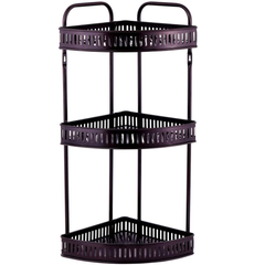 3 Layer Stainless Steel Countertop Corner Rack for Kitchen