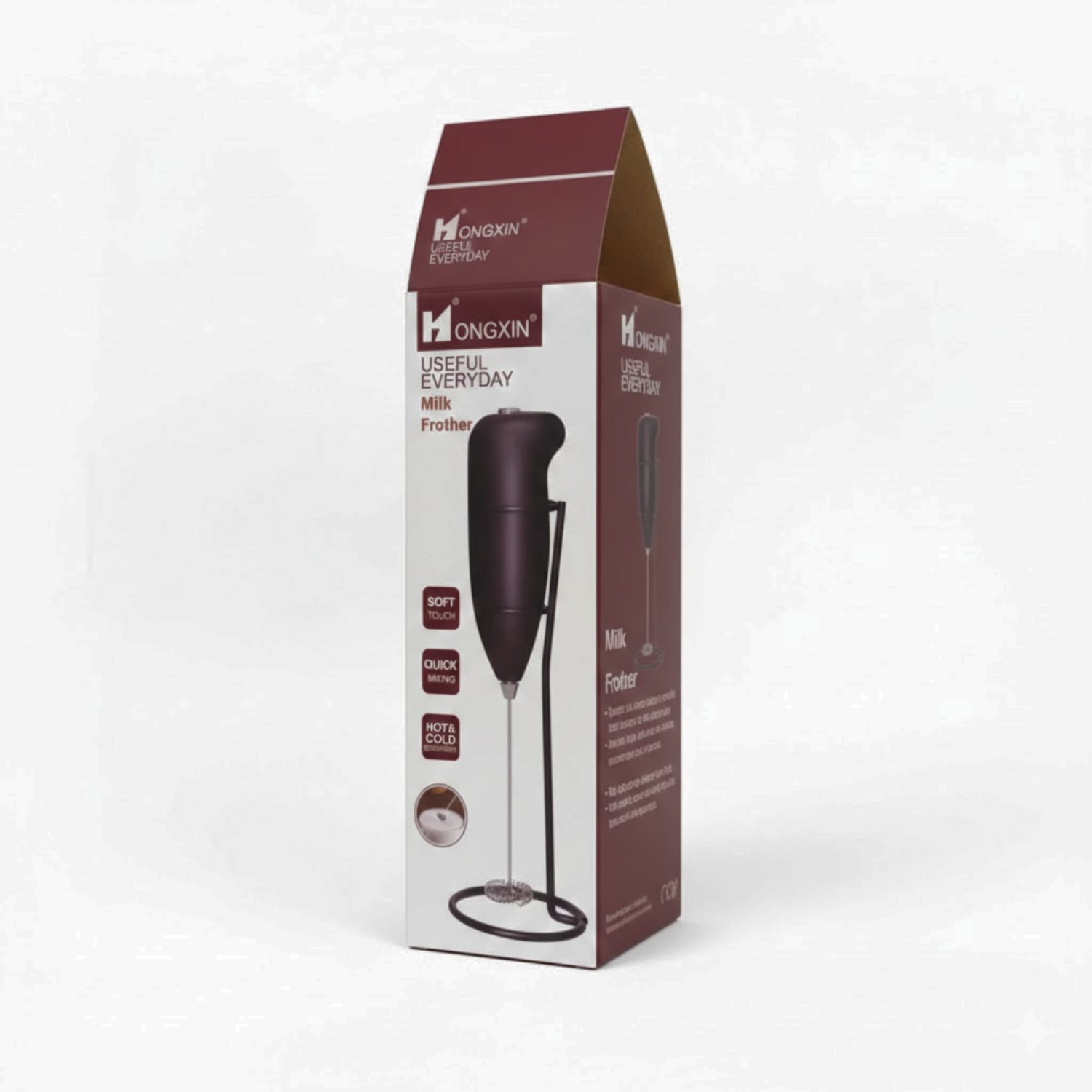 Electric Milk Frother - Handheld Automatic Coffee Stirrer