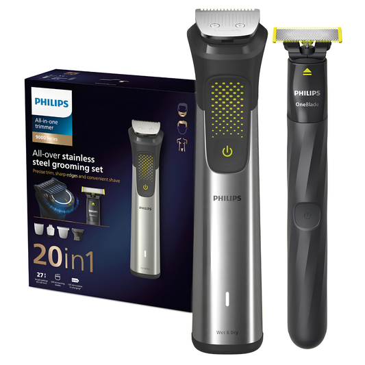 Philips Series 9000 20 IN 1 All in One Trimmer with OneBlade, MG9553/15
