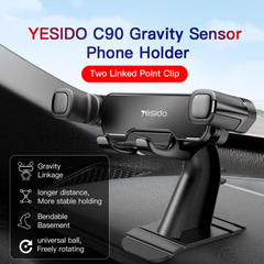 Yesido C90 Car Gravity Holder Phone Mount
