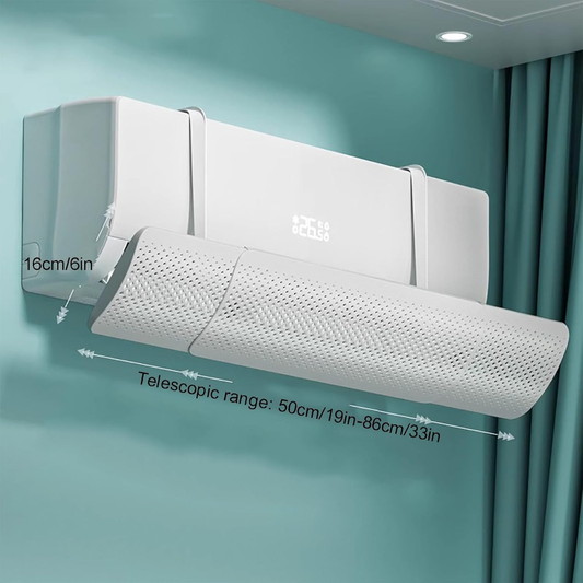 Hanging Type AC Deflector, Easy Installation AC Wind Shield Max Width 86 cm