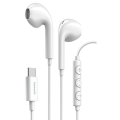 Moxedo Wired Stereo USB Type C Earphone with In-line Mic & Remote Moxedo Wired Stereo USB Type C Earphone with In-line Mic & Remote