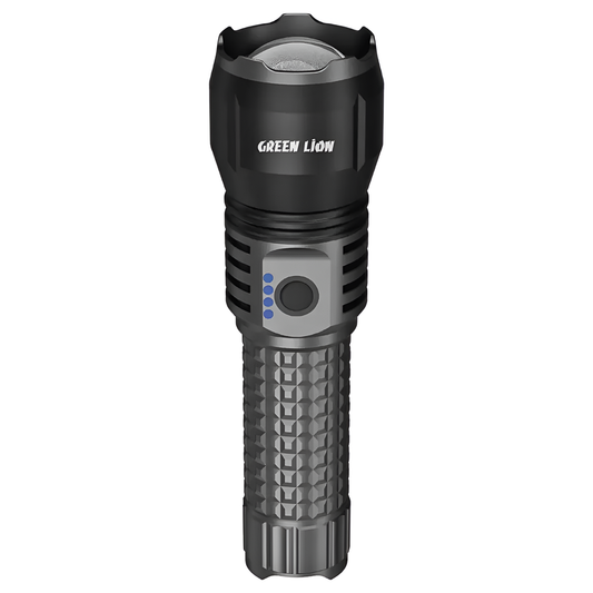 Green Lion Hunter Portable LED Torch Flashlight