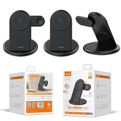 LDNIO WL02 5 IN 1 Desktop Wireless Charging Station