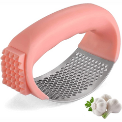 Handheld Easy Garlic Press with Comfortable Grip Handheld Easy Garlic Press with Comfortable Grip