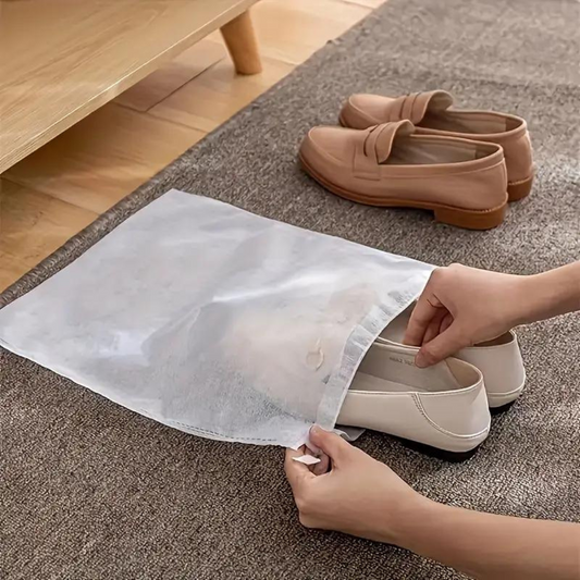 Portable Smell-free Travel Shoe Packing Bags, Dust-proof Shoes Organizer Bag (5pcs)
