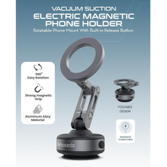 Moxedo Vacuum Suction Electric Magnetic Phone Holder Moxedo Vacuum Suction Electric Magnetic Phone Holder