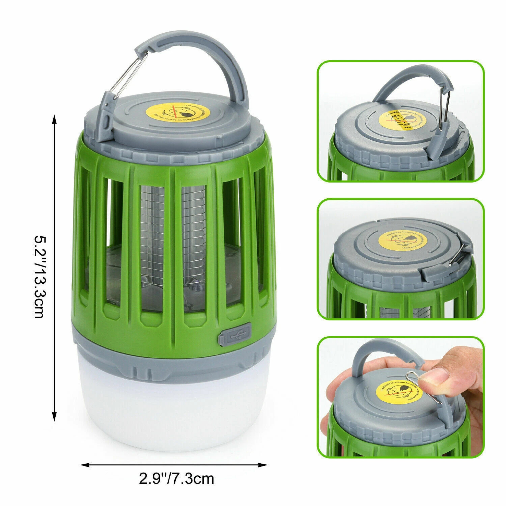 USB Charging Multi Function Mosquito Killer Lamp
