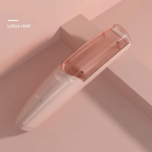 Rechargeable Baby Hair Trimmer, with 3 Auxiliary Combs and Accessories Pink