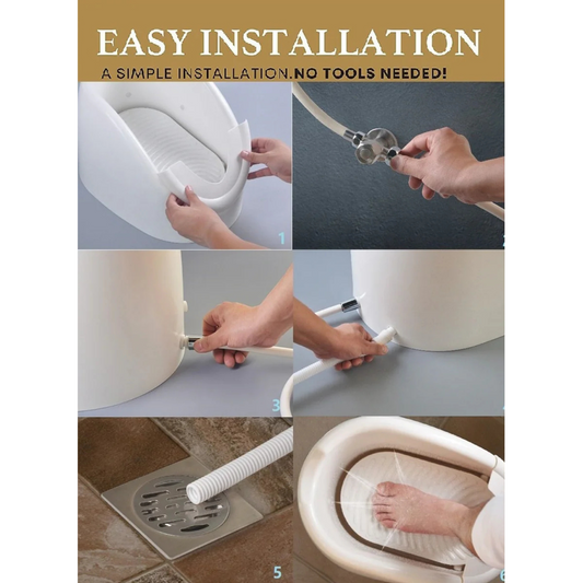Automatic Wudu Ablution Foot Washer Basin
