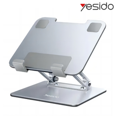 Adjustable Height Foldable Aluminium Alloy Tablet Holder Stand - Yesido C185 Adjustable Height Foldable Aluminium Alloy Tablet Holder Stand - Yesido C185