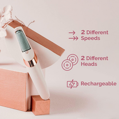 Callus Remover, Portable Electric Pedicure Tool for Soft Feet