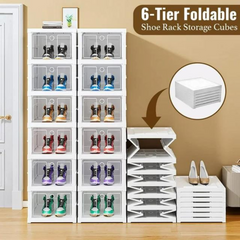 Quick Installation Premium Telescopic Shoe Storage Rack