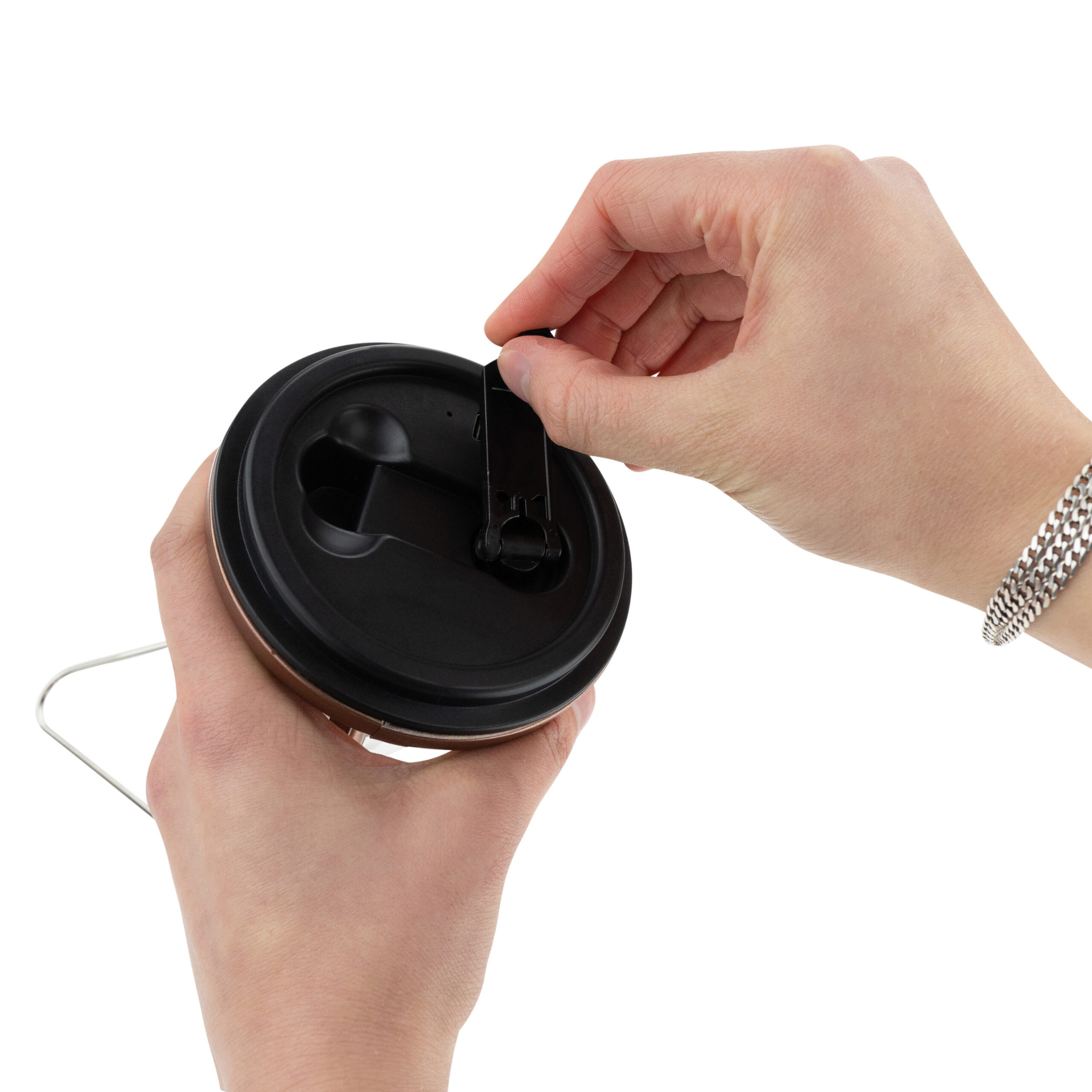 Solar and Hand Crank Hanging Lantern Lamp RY-T91