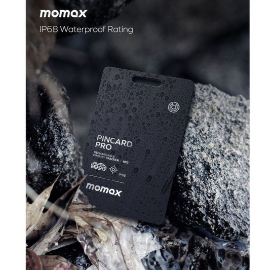 جهاز Momax PinCard Pro القابل لإعادة الشحن للبحث عن جهاز التتبع